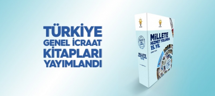 Türkiye Genel İcraat Kitapları yayımlandı