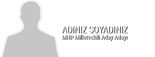 MHP Aday Tanıtım Sitesi